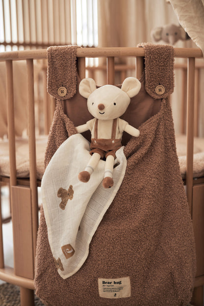 Hydrofiele multidoek Teddy Bear ~ groot 115x115cm (2 stuks)