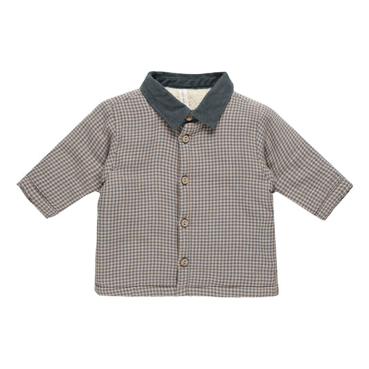 Jacket Ford ~ indigo gingham