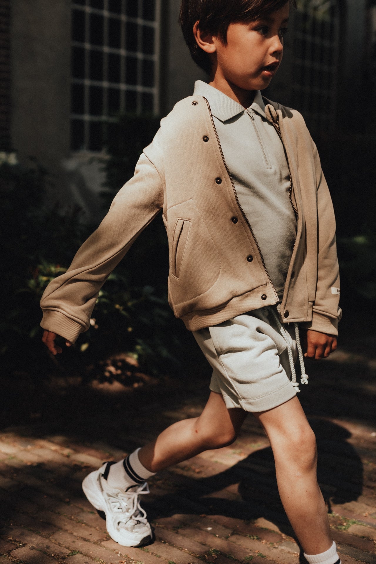 Baje Studio - cardigan Jaen - taupe cafe