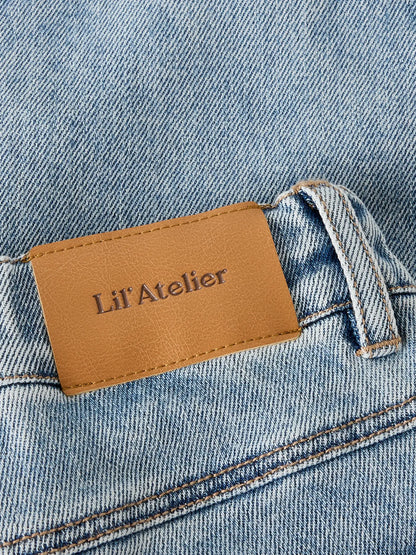 Lil'Atelier - loose jeans - medium blue denim