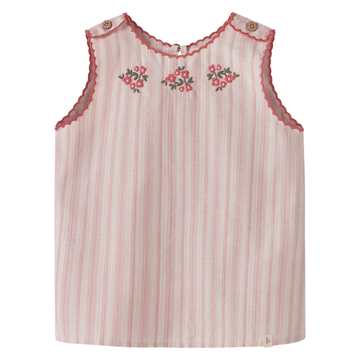Lil'Atelier - top Jera - morganite stripe