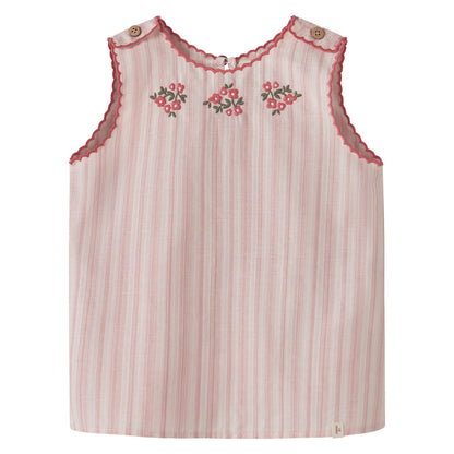 Lil'Atelier - top Jera - morganite stripe