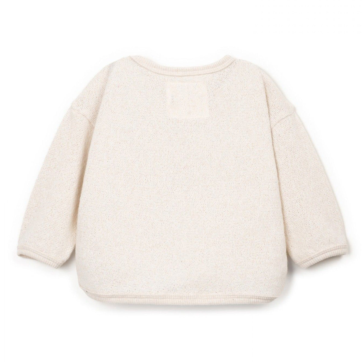 Play Up - jersey sweater - bio resin ecru