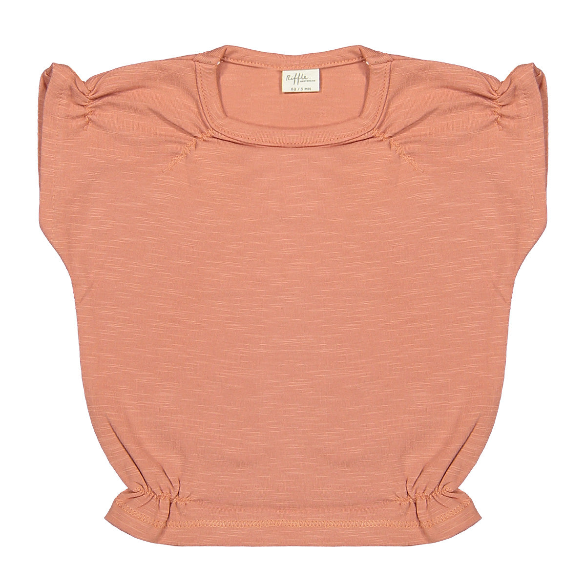 Riffle Amsterdam - t-shirt Jill - coral pink