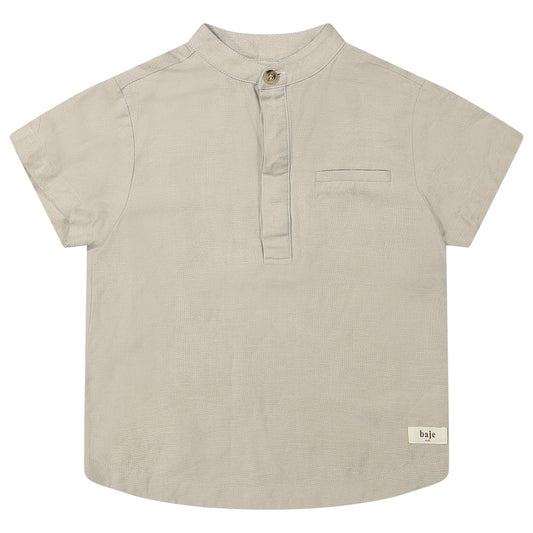 Baje Studio - linen blouse Joa - taupe clay