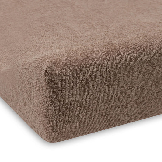 Jollein - aankleedkussenhoes badstof 50x70cm - milky coffee
