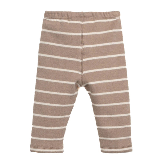 Play Up - striped legging - taupe/pencil