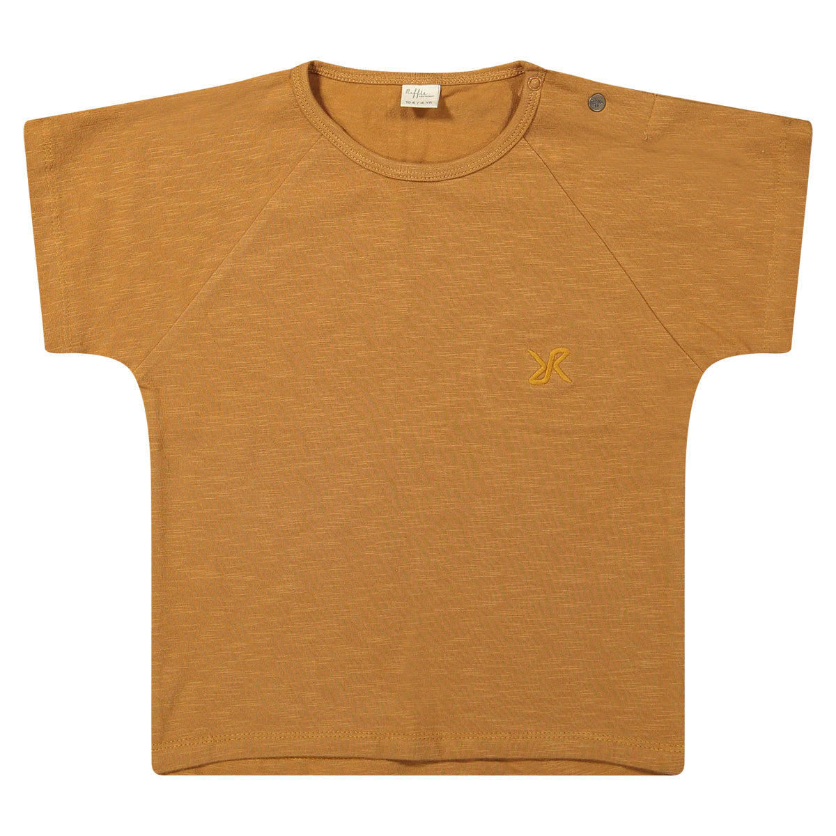 Riffle Amsterdam - T-shirt Jules - camel brown