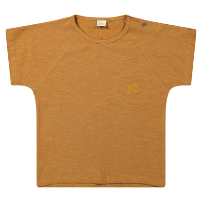 Riffle Amsterdam - T-shirt Jules - camel brown