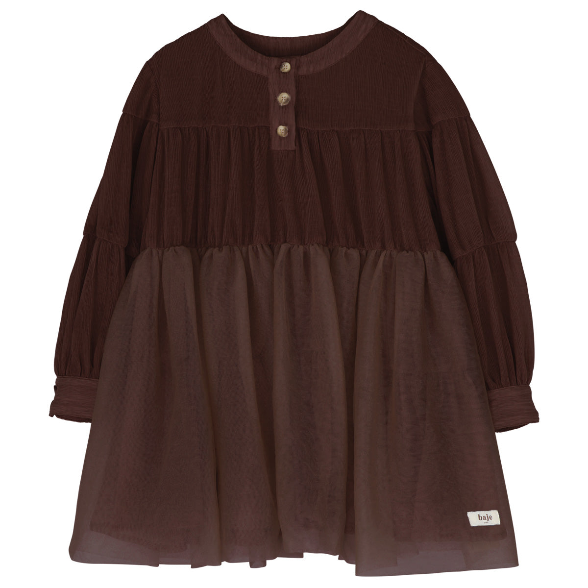 Baje Studio - dress Julia - copper brown