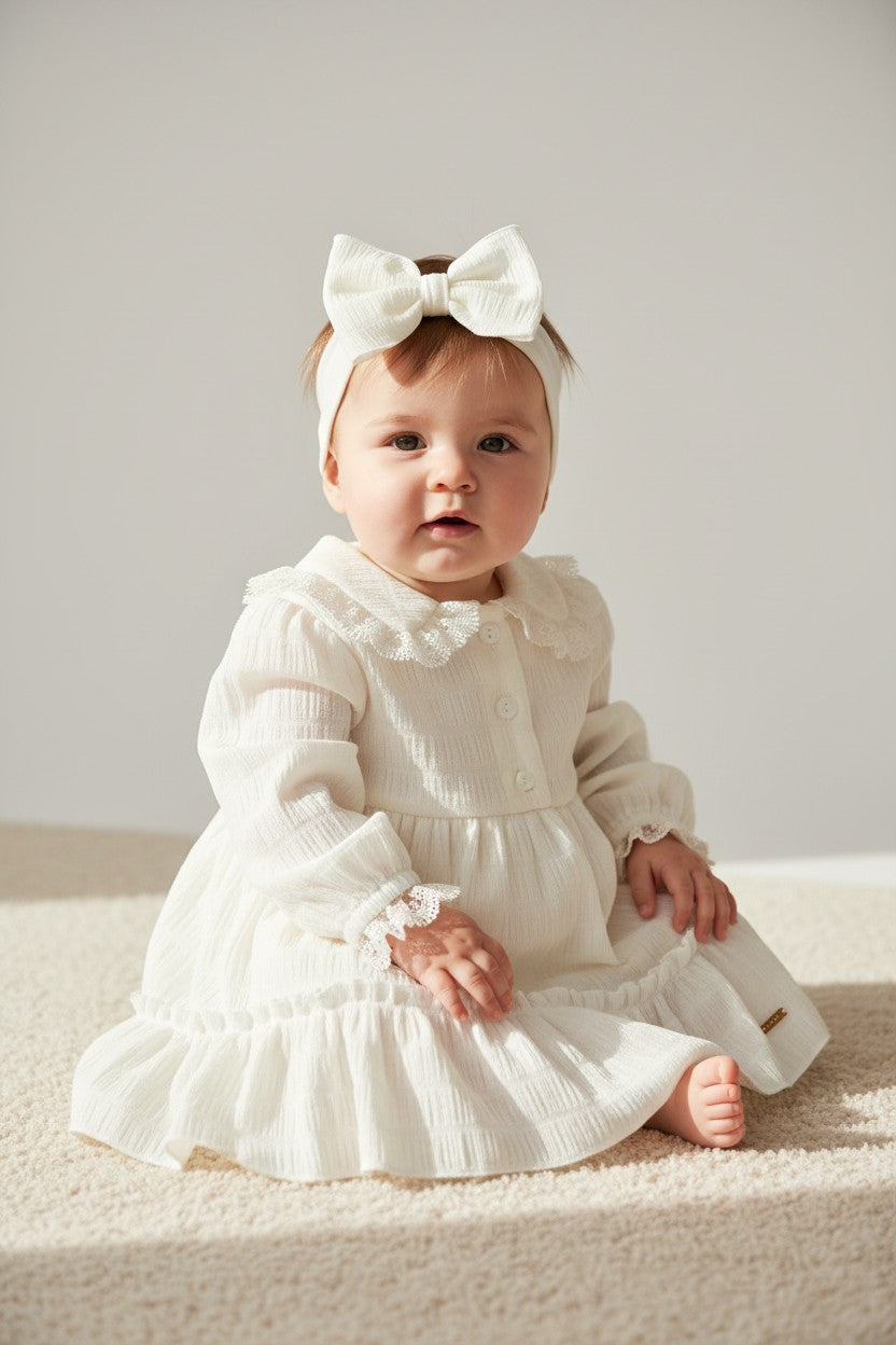 GYMP - dress Klary - offwhite