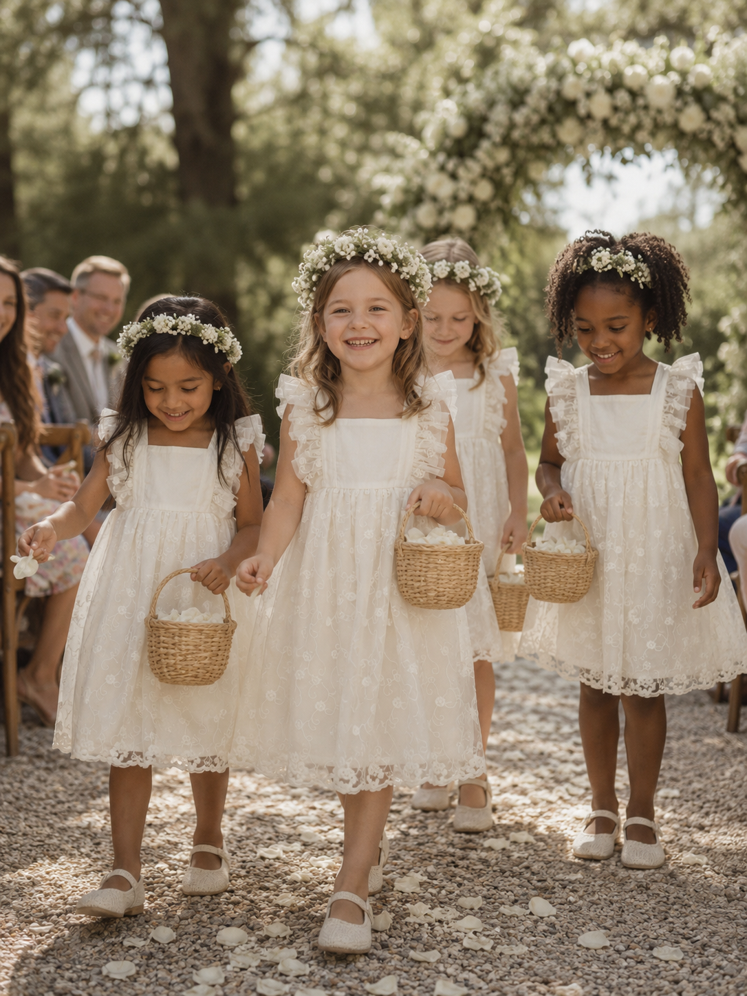 Lil'Atelier - tule dress Feya - coconut milk