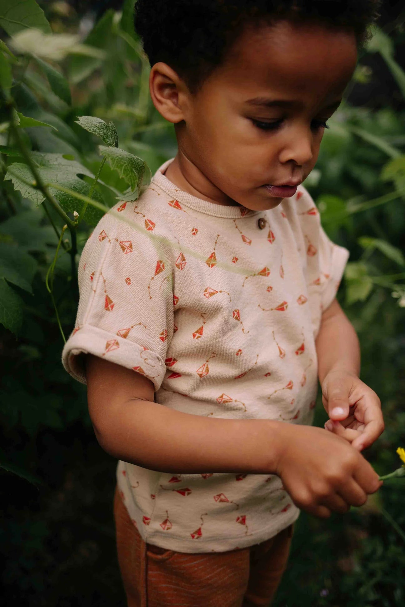 Riffle Amsterdam - T-shirt Juul kite - beige