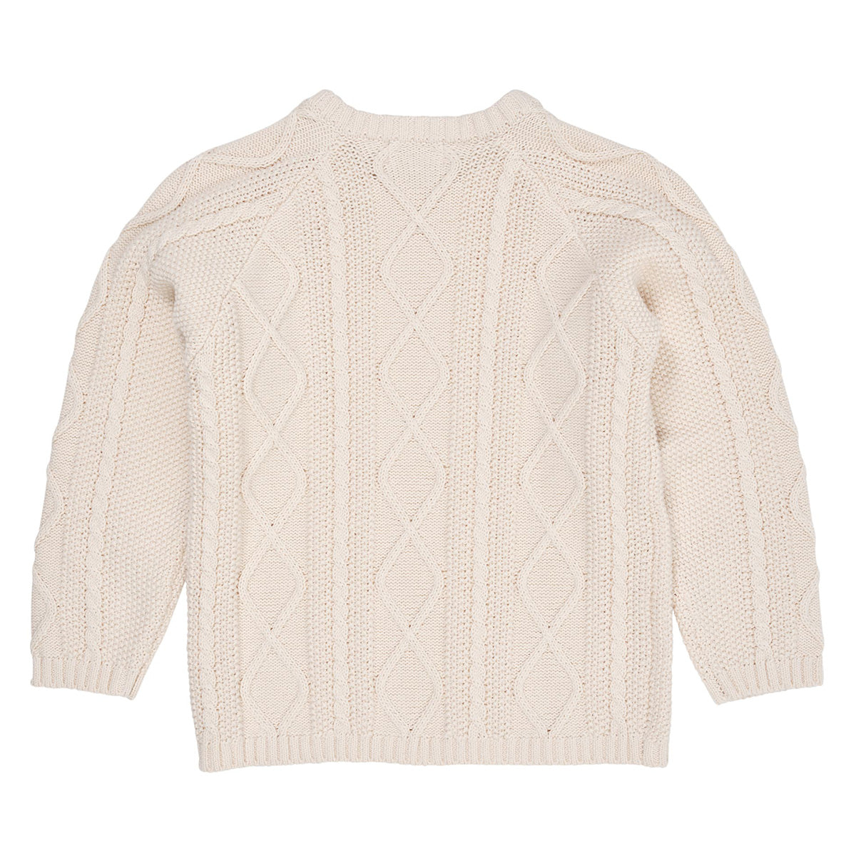 Copenhagen Colors - knitted cable jumper - cream