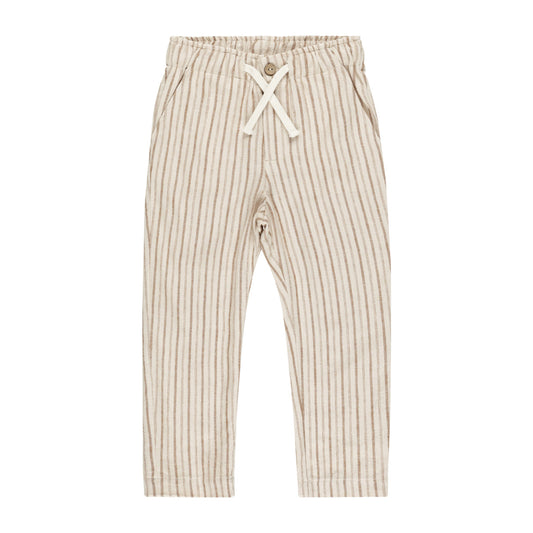 Pants Kalen - saddle pinstripe