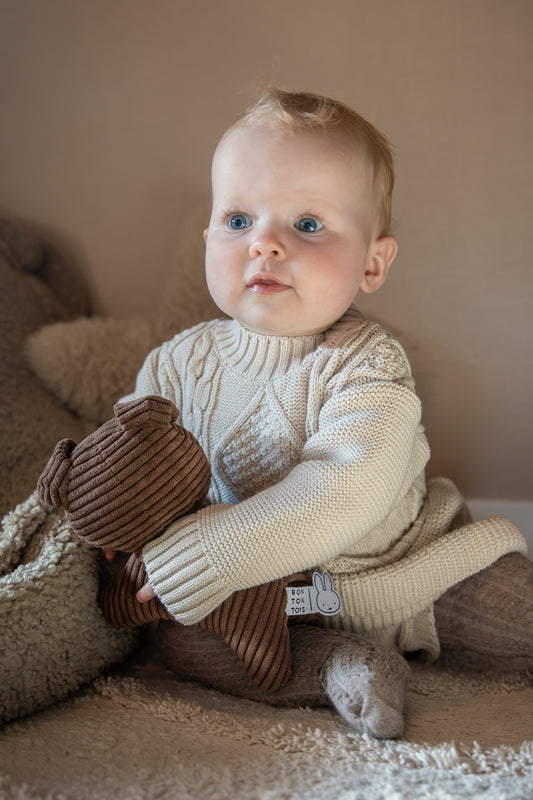 Two You Label - knitted baby dress Kate - beach