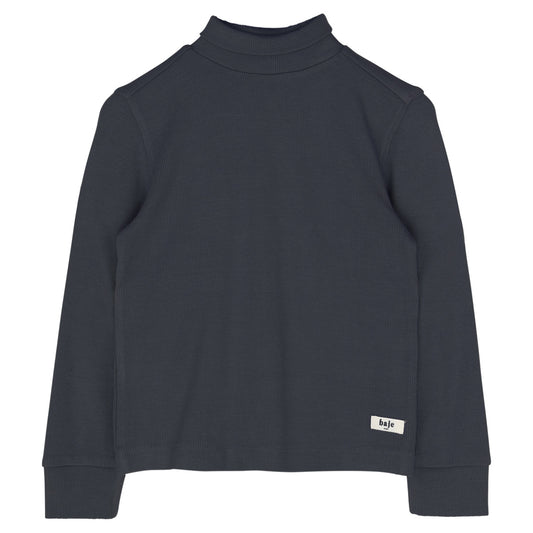 Baje Studio - turtle neck longsleeve Kenai - blue