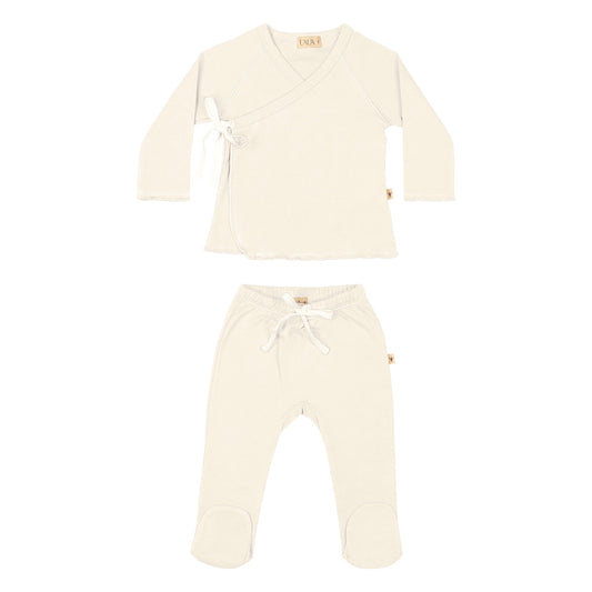 UAUA - newborn set - crema