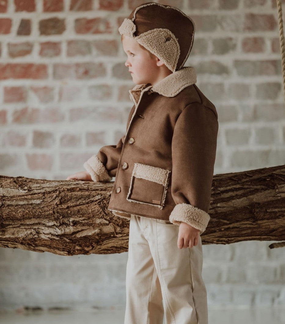 GYMP - coat Kingstone - brown