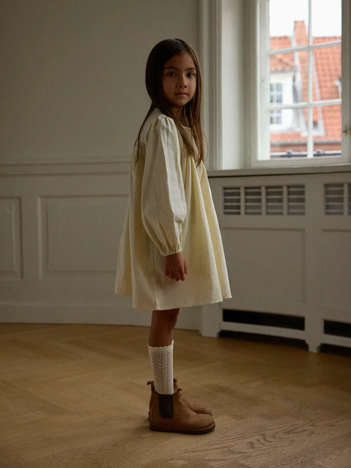 Lil'Atelier - knee sock Olaja - turtledove