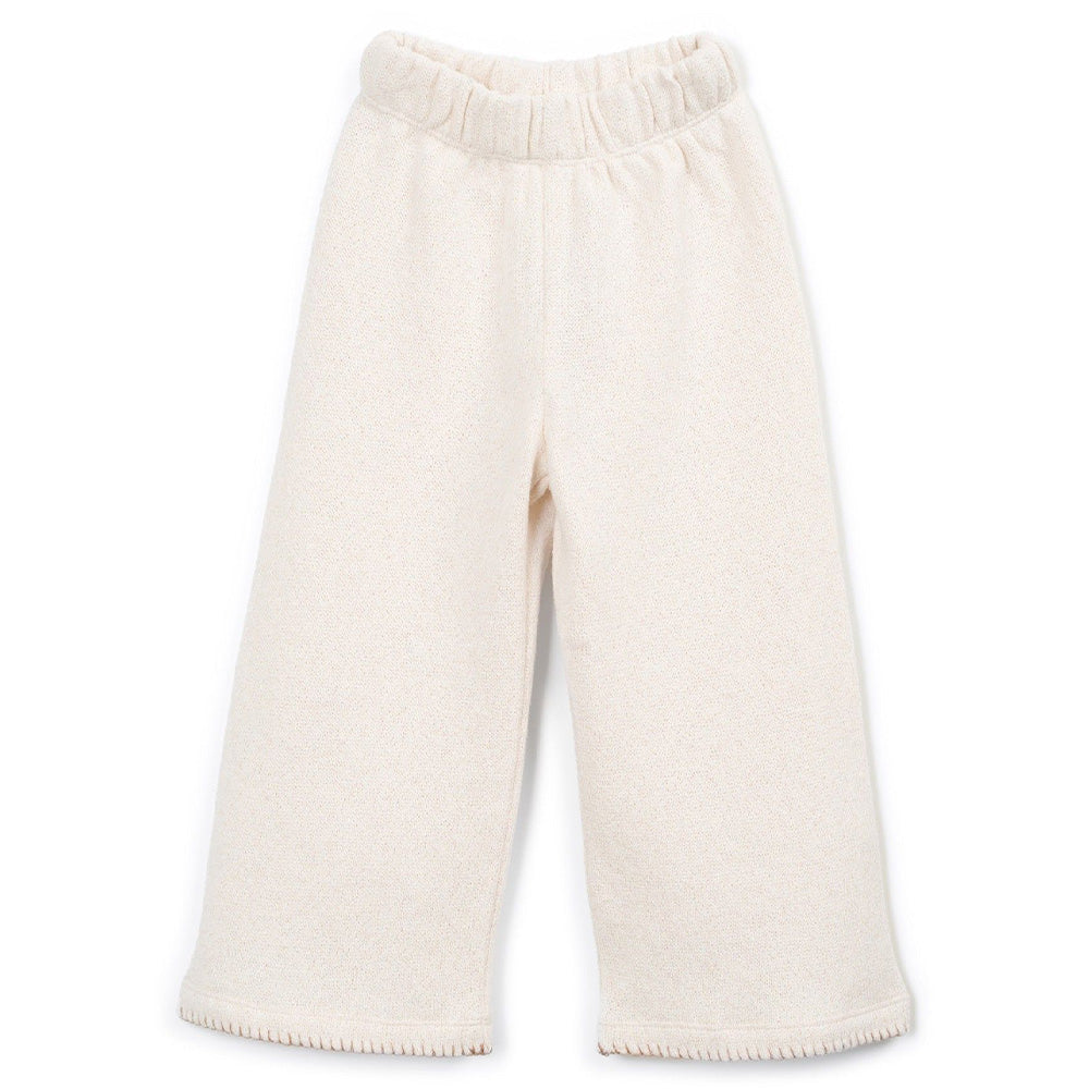 Play Up - wide leg pants - sketches beige