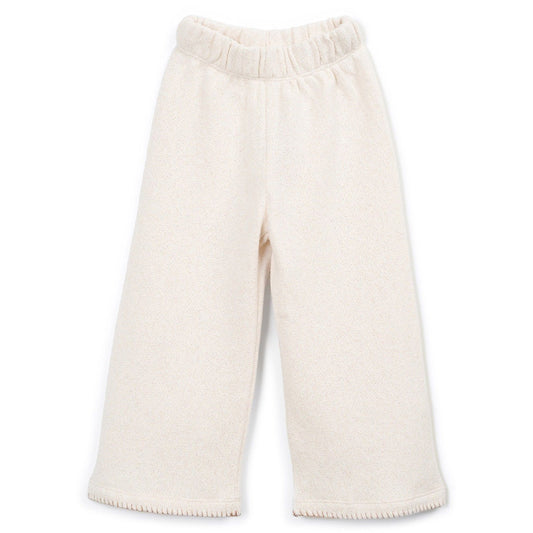 Play Up - wide leg pants - sketches beige