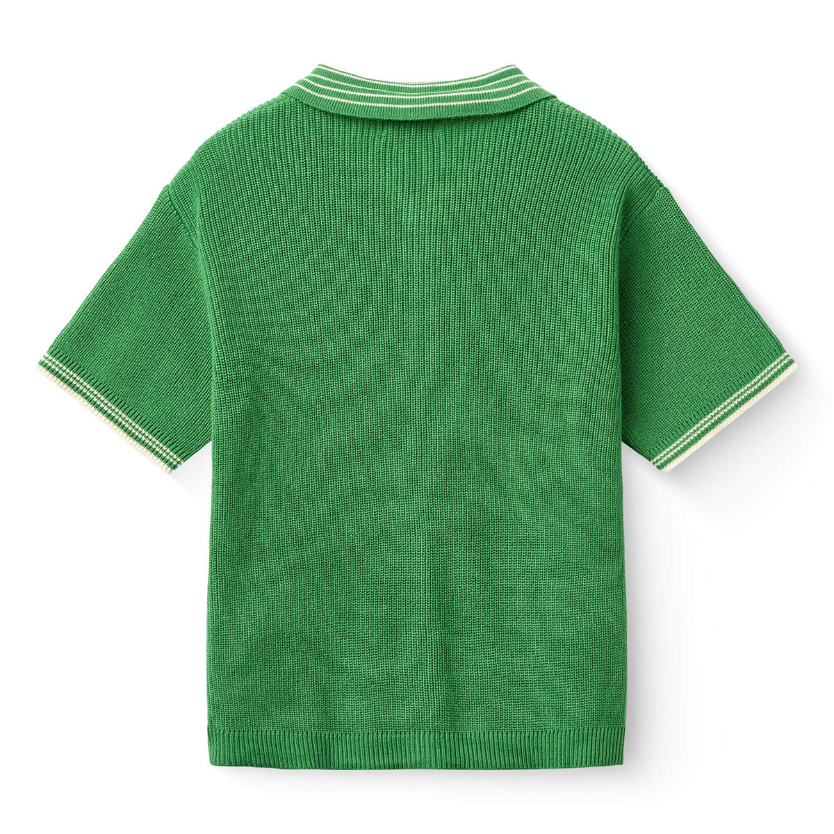 Copenhagen Colors - knitted polo - sharp green