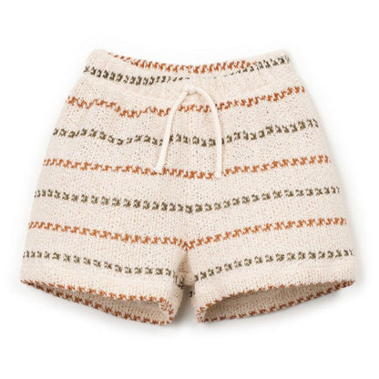 Play Up - knit short with stripe pattern baby