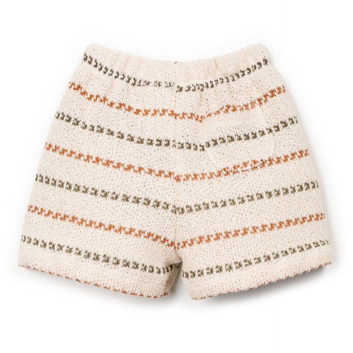 Play Up - knit short with stripe pattern baby