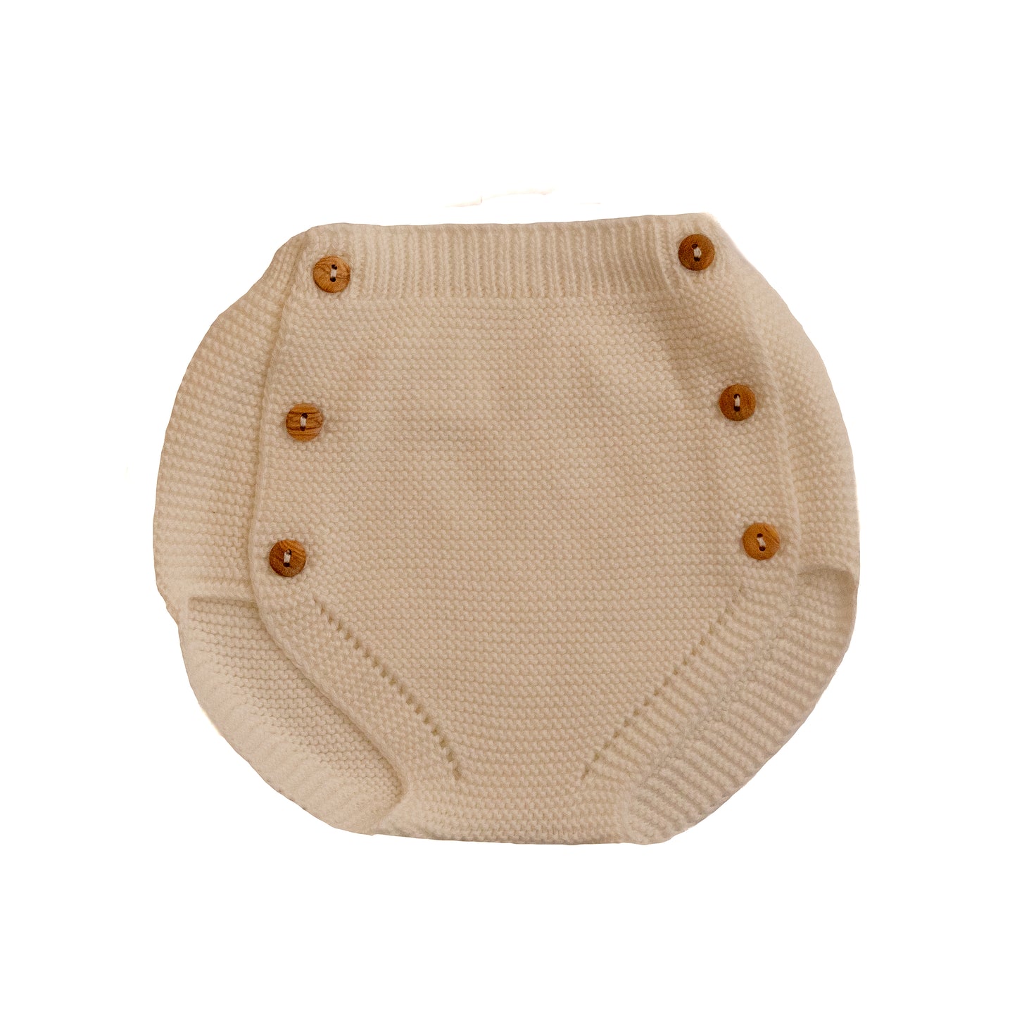 Gebreide baby bloomer ~ beige