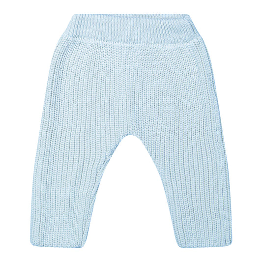 Two You Label - knitted pants Billy - sky blue