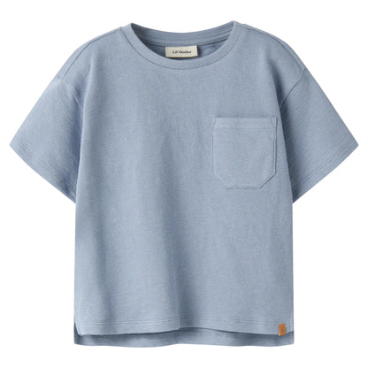 Lil'Atelier - shortsleeve Dias - dusty blue