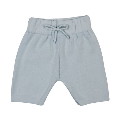 Knitted short - sky blue