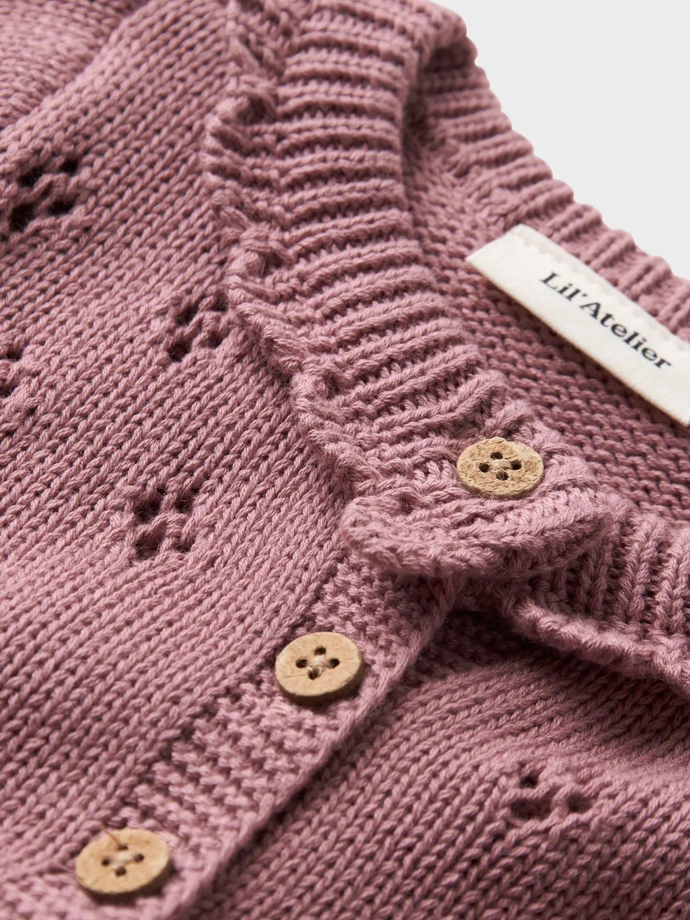 Lil'Atelier - knit dress Lia baby - nostalgia rose