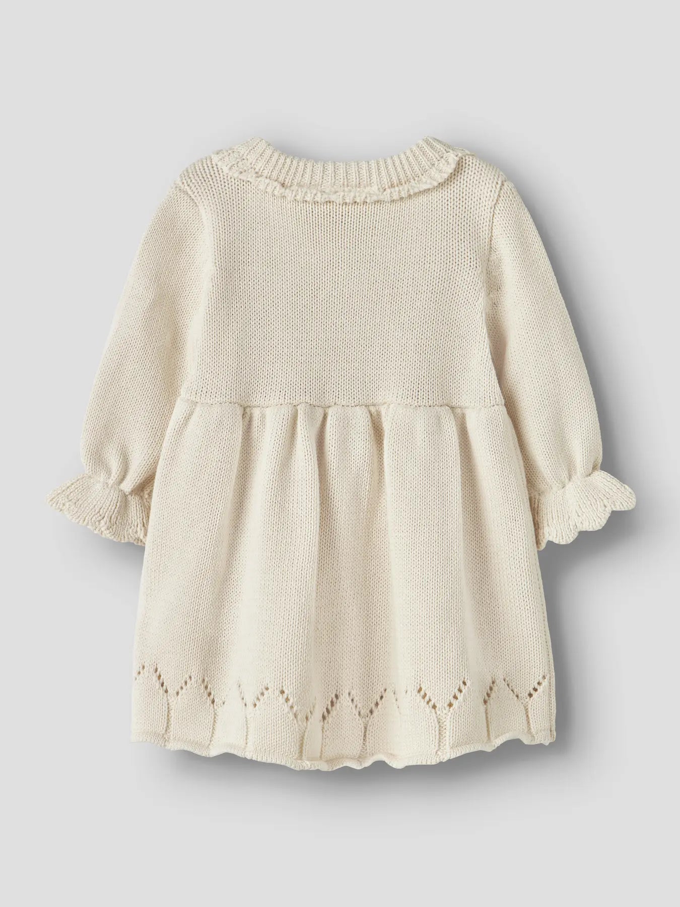 Lil'Atelier - knit dress Lia baby - turtledove offwhite
