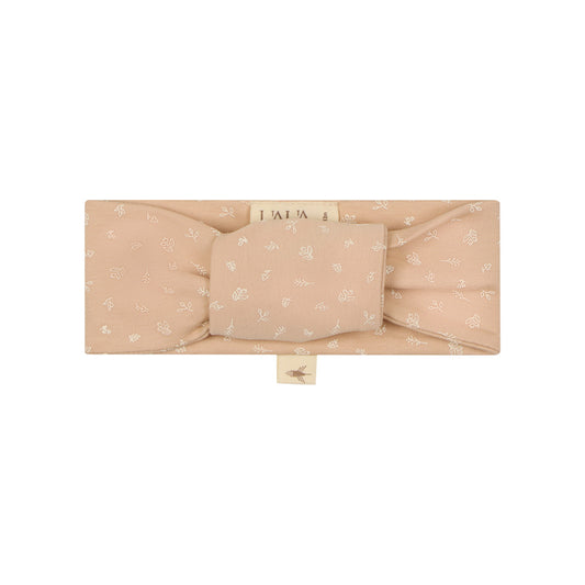 UAUA - knotted headband - rosa floral