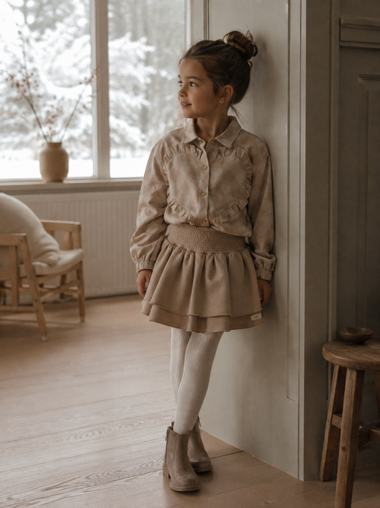 Labo - skirt Liorah - taupe