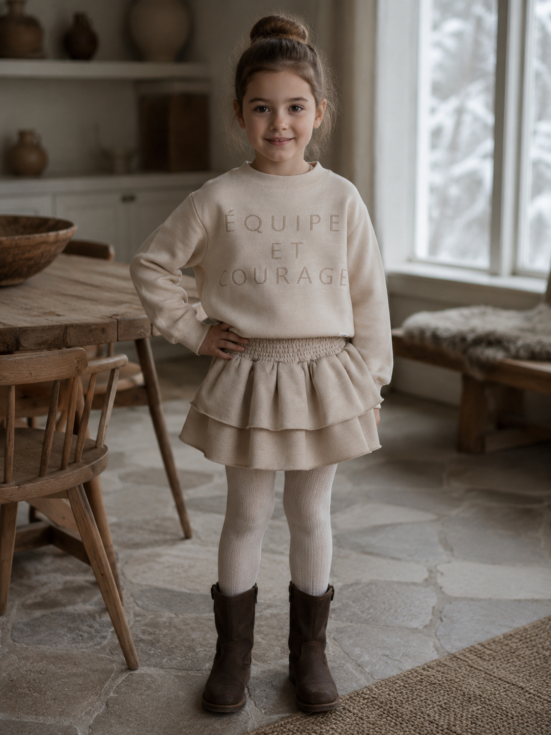 Labo - skirt Liorah - taupe