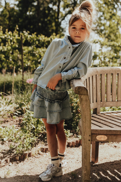 Baje Studio - denim blouse Lala - blue light