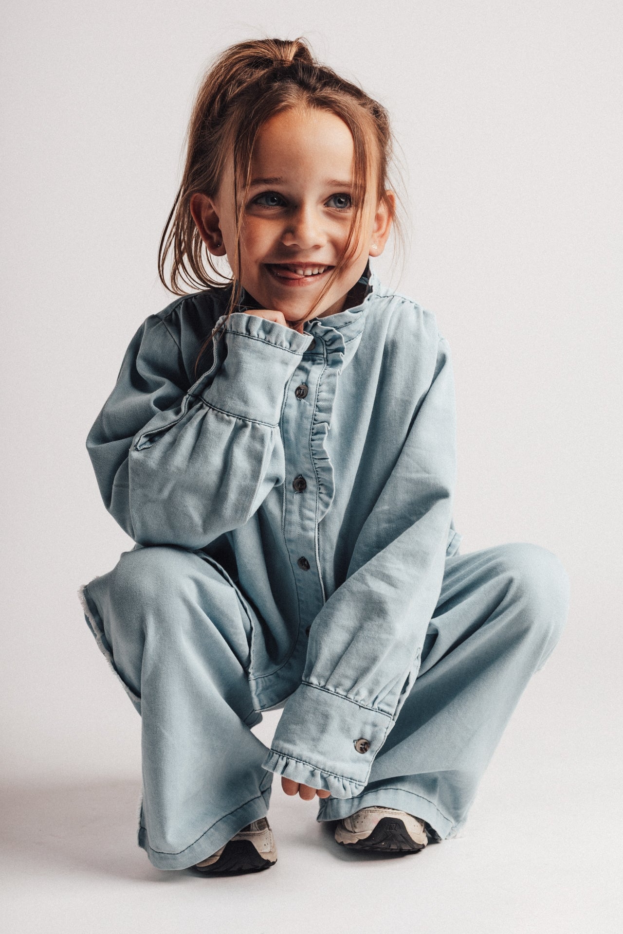 Baje Studio - denim blouse Lala - blue light