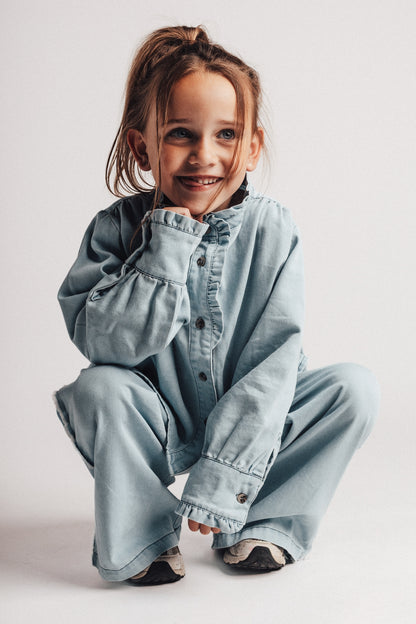 Baje Studio - denim blouse Lala - blue light