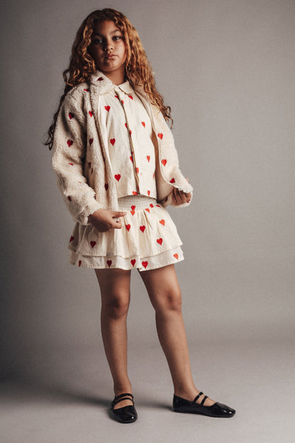 Labo - heart skirt Lana - offwhite