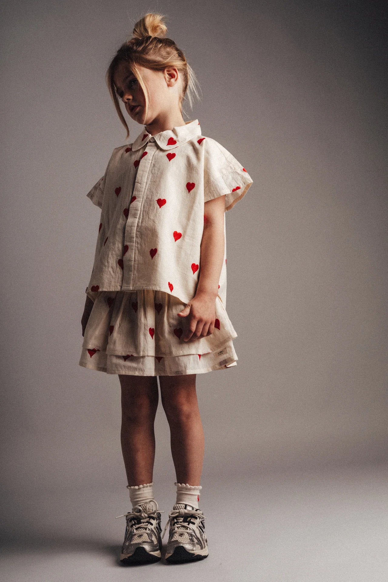 Labo - heart skirt Lana - offwhite