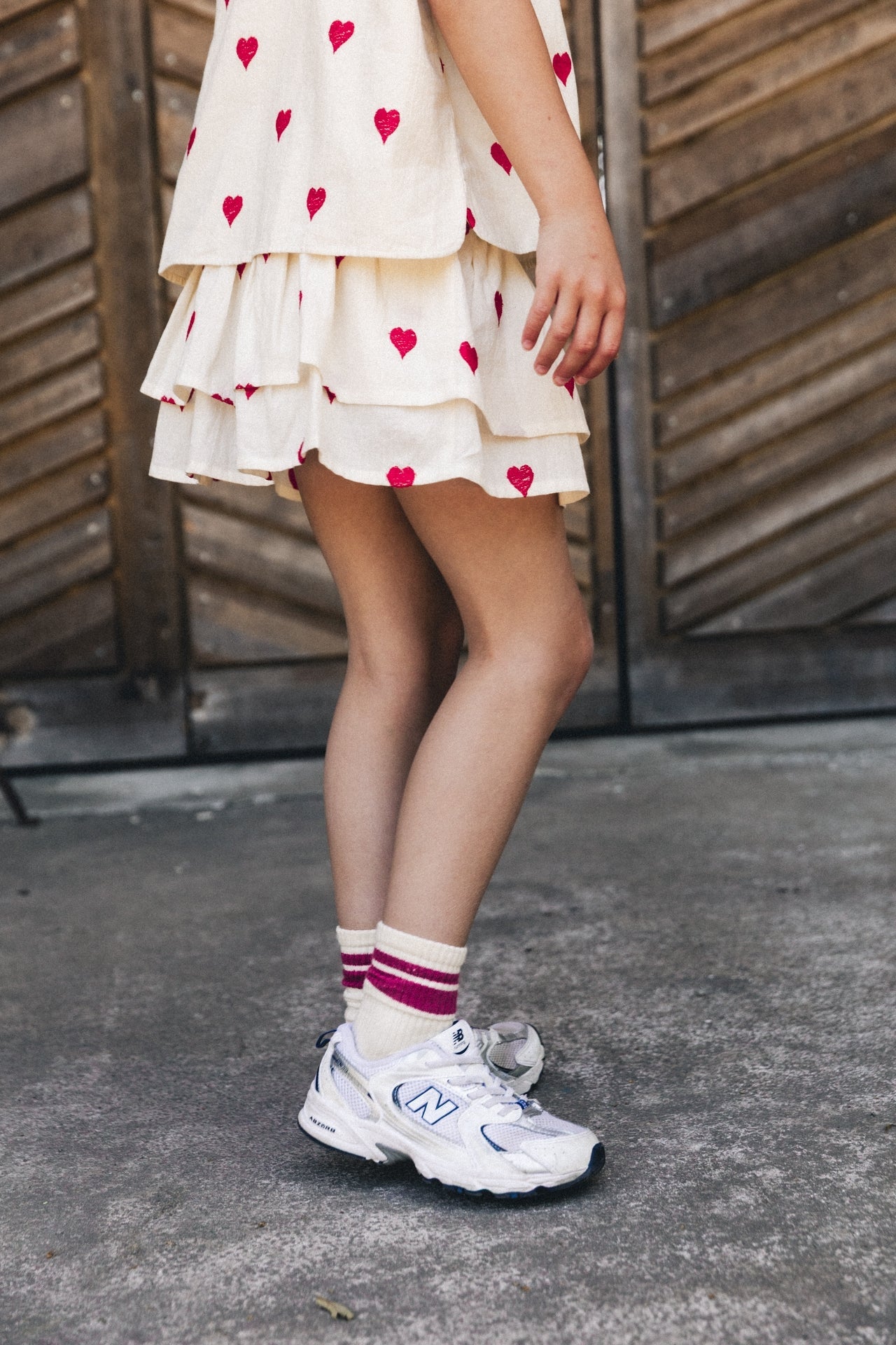 Labo - heart skirt Lana - offwhite