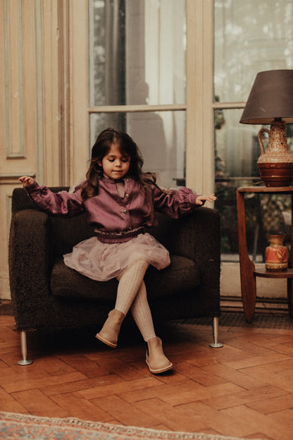 Baje Studio - blouse Lanzy - purple plum