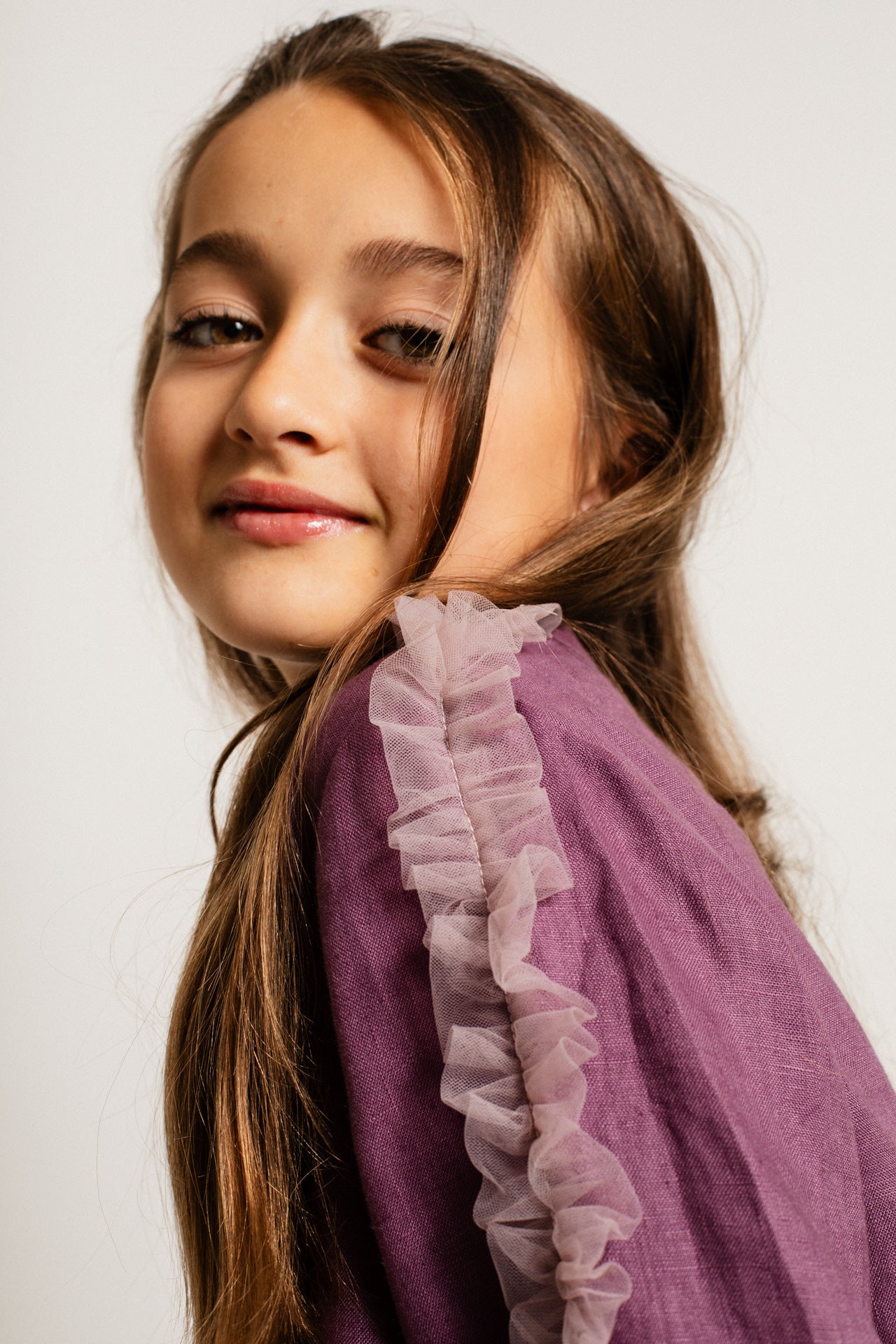 Baje Studio - blouse Lanzy - purple plum