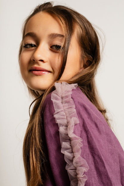 Baje Studio - blouse Lanzy - purple plum