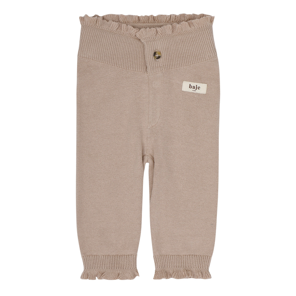 Baje Studio - knitted pants Lauren - rose cafe
