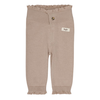 Baje Studio - knitted pants Lauren - rose cafe
