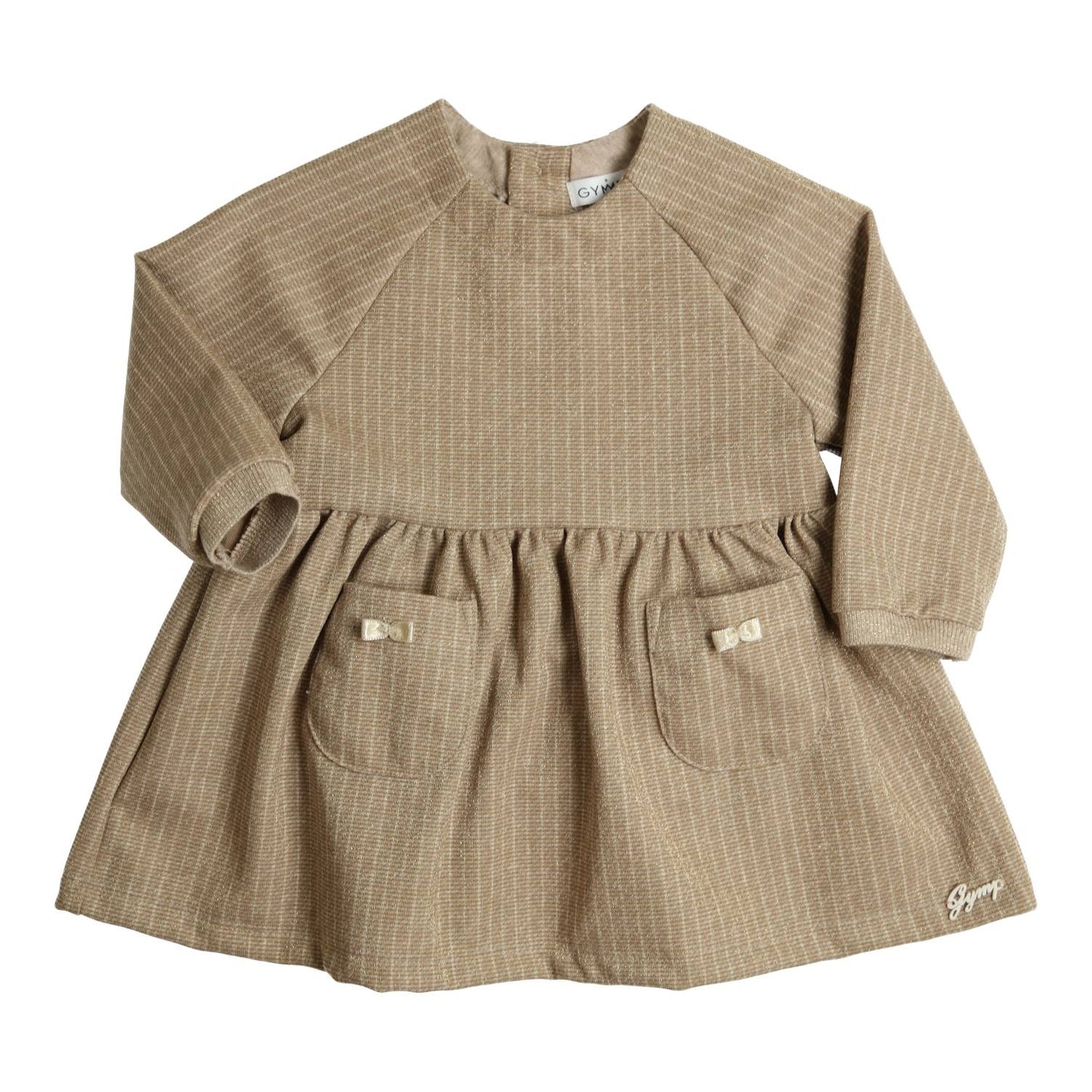 GYMP - dress Laurien - beige gold